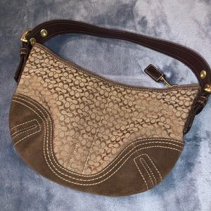 Coach purse, early 90s inspired